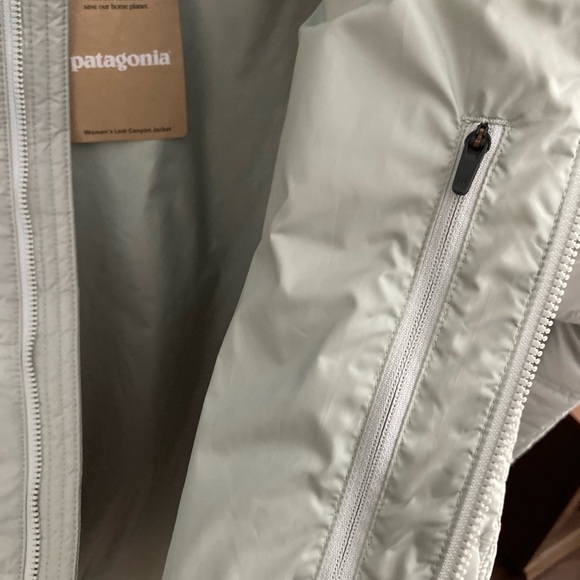 Women’s New Patagonia Lost Canyon S Sleet Green Jacket - Picture 5 of 8